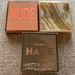 Bundle of 3 Huda Beauty 9 pan Palettes